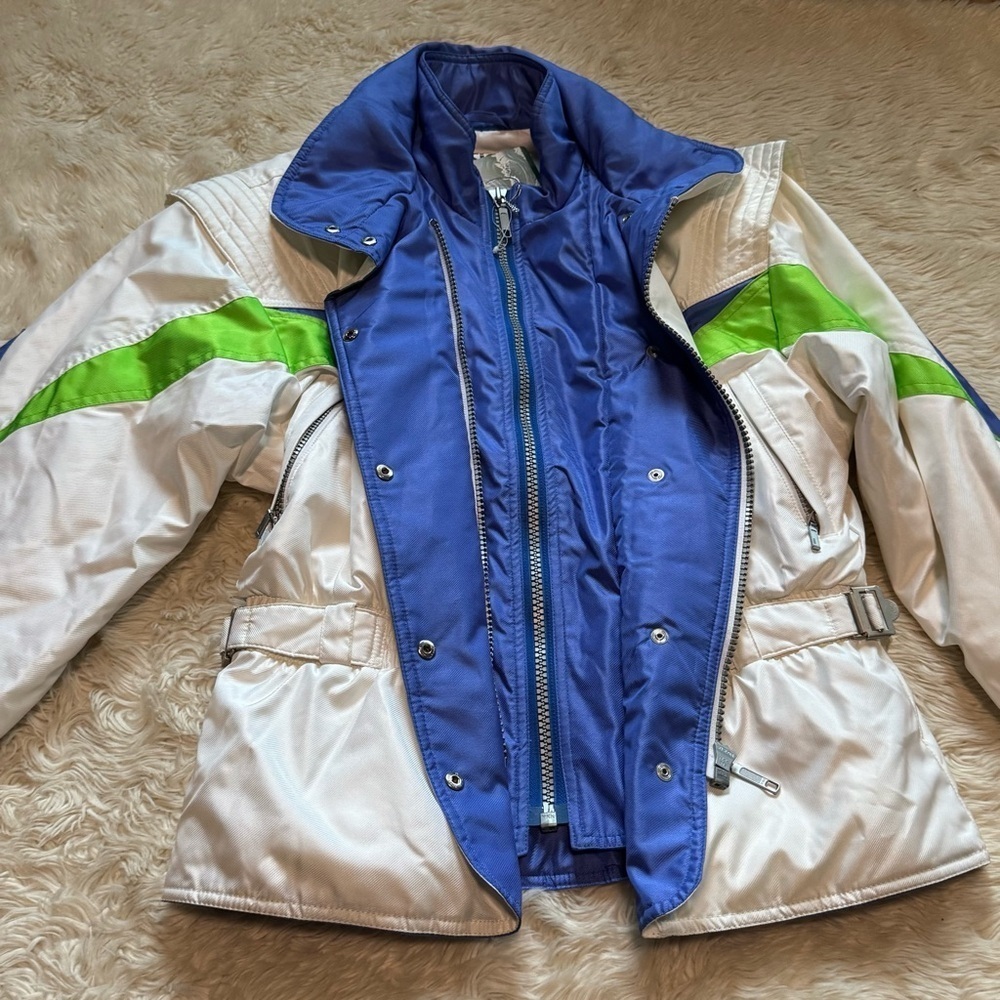 NWT ASICS Vintage Deadstock Japanese Made Ski Jacket - Size Large - Picture 2 of 9
